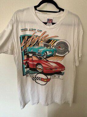 Vintage corvette graphic tshirt